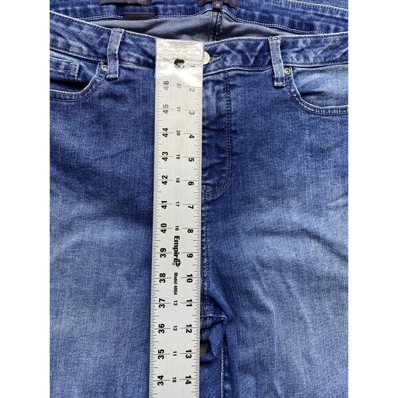 NYDJ Jeans Womens 18 Blue Barbara Bootcut Lift Tuck Stretch Denim Pants - Picture 5 of 14